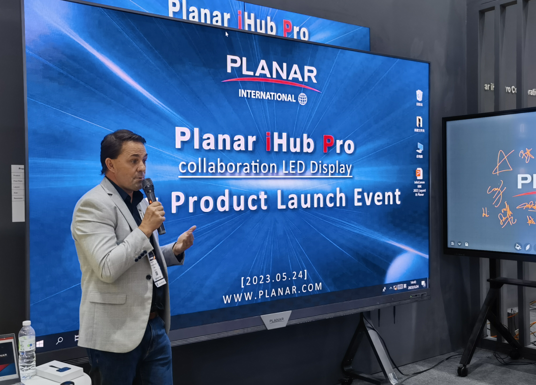 InfoComm Asia | 凯发天生赢家一触即发首页Planar全球首发第四代Micro LED智能一体机