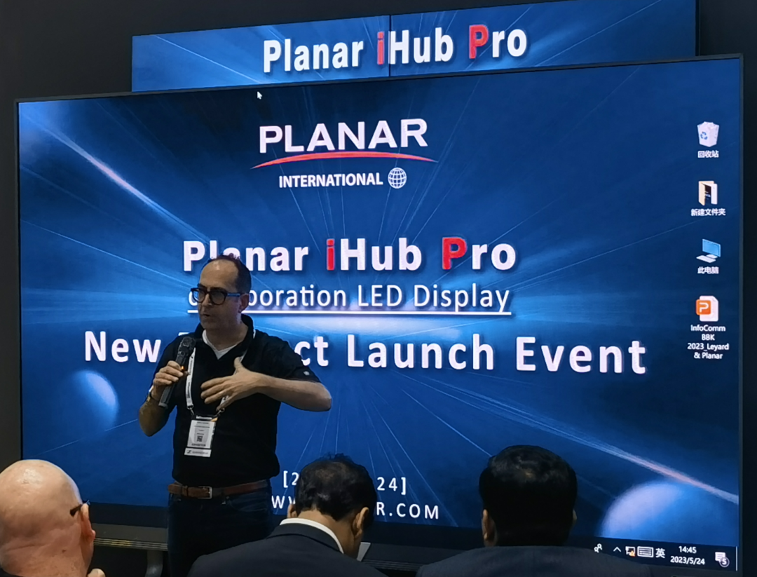 InfoComm Asia | 凯发天生赢家一触即发首页Planar全球首发第四代Micro LED智能一体机